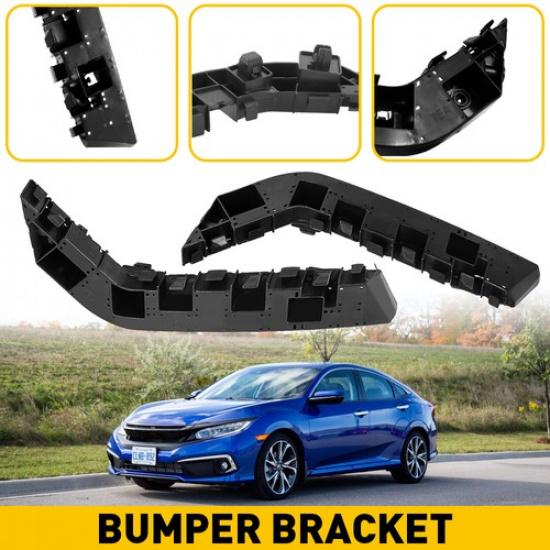 Комплект Бампер Передний Левый Правый и Боковой Фиксатор 2016- Кронштейн Для Honda Civic