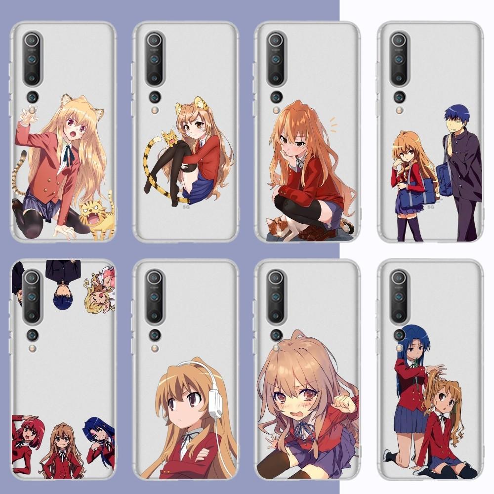 Toradora Taiga Aisaka anime Phone Case For Samsung S 20 21 22 23 for Redmi Note7 8 9 10 for Huawei P20 30 40 Clear Case