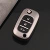 Tpu Flip Car Key Case Cover For Renault Fluence Clio Megane Kangoo Lacia Lada Largus Kalina Granta Vesta X-Ray Benz Smart Fortwo