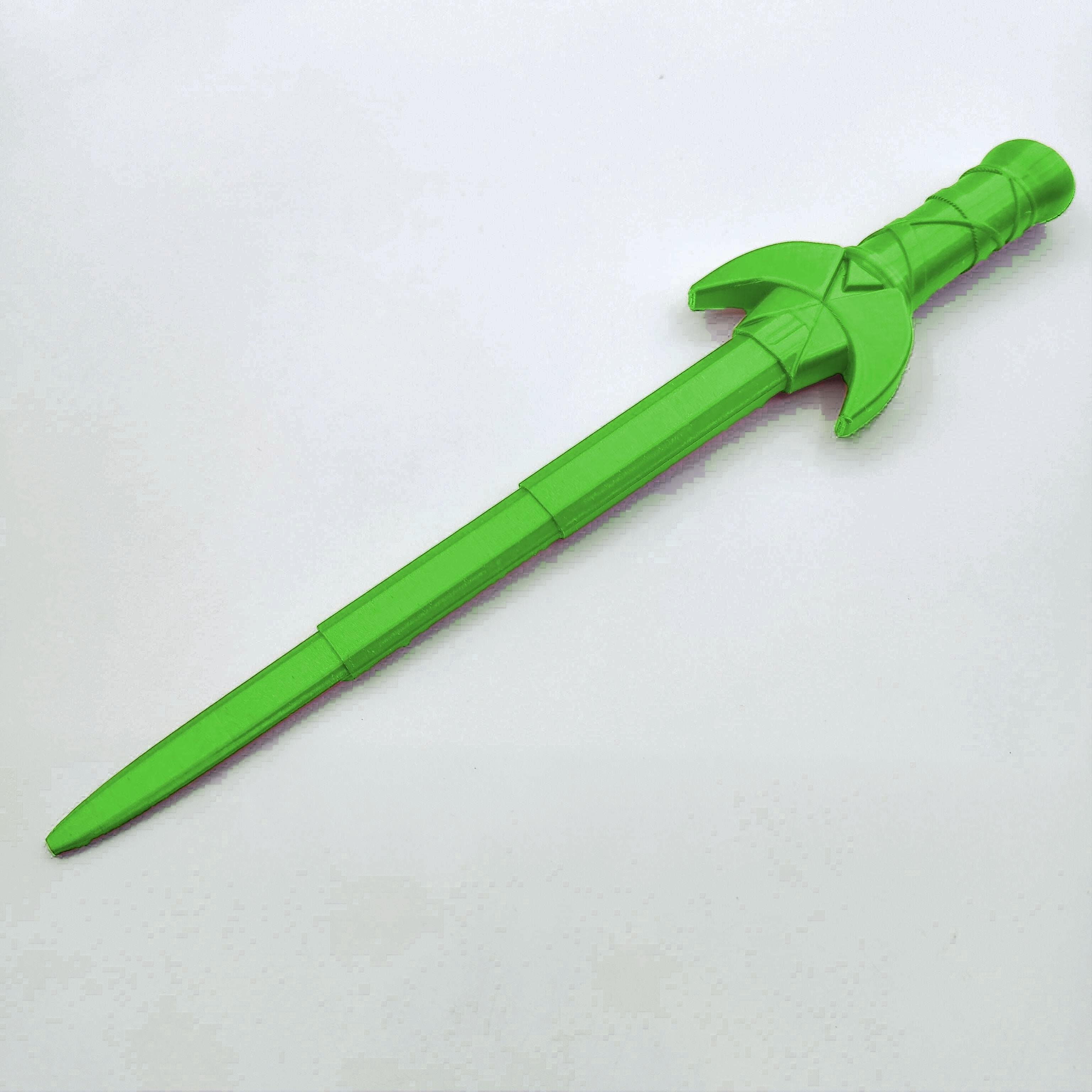 

3D Printed Spiral Sword Stress Ease Plaything Good Gift For Kids For Kids Cool Present Stress Relief Playtime Fun