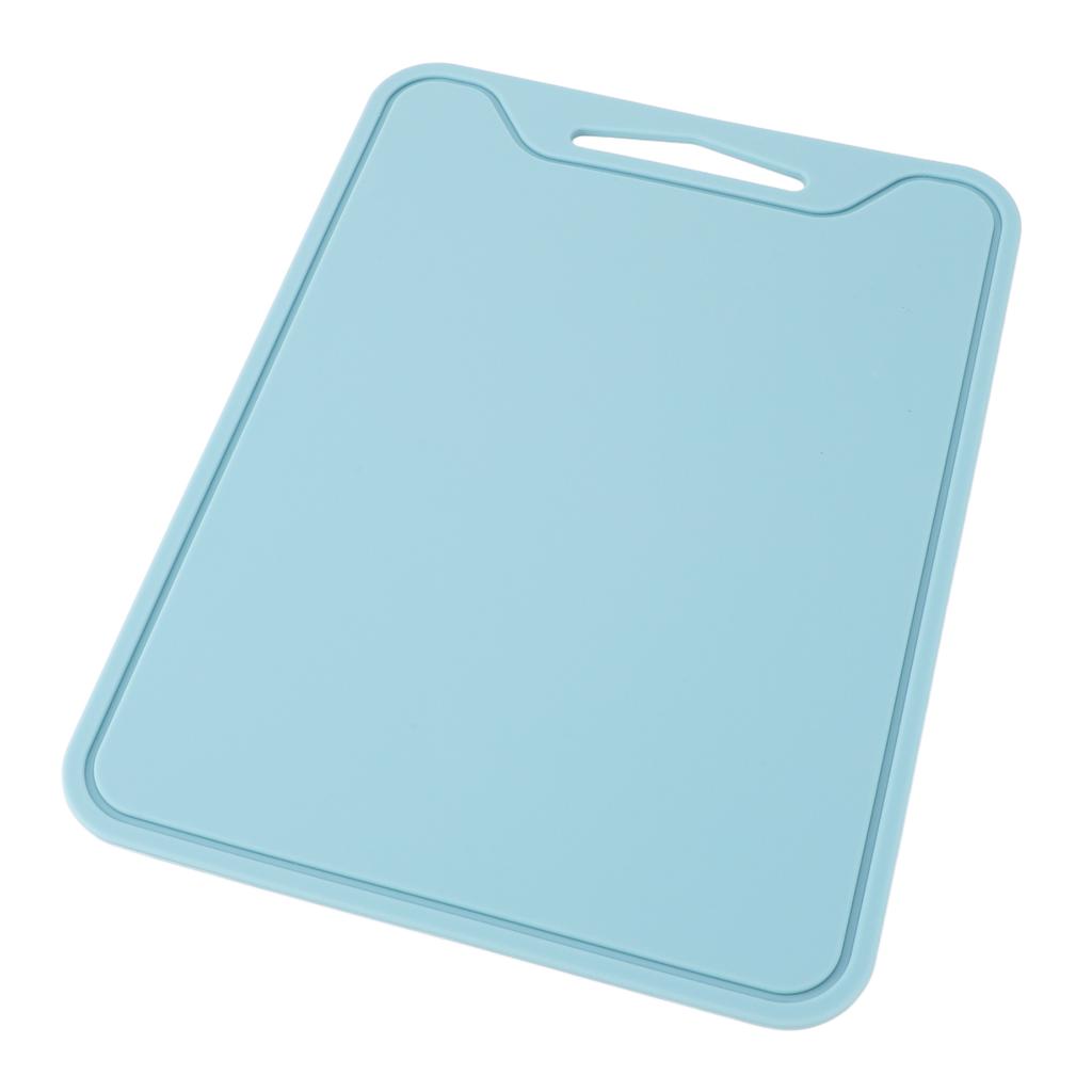 Silicone Cutting Board Portable Prevent Slip Stick Proof Dishwasher Safe Chopping Board for Kitchen Camping Picnic