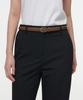 MUSINSA STANDARD WOMAN Women'S Synthetic Leather Slim Belt_20Mm (Type A)