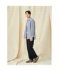 Binpolmen Melange Check Shirt Navy (Bc5164C31R)