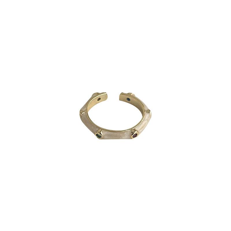 Ring Sophisticated Copper In Unique Geometric Form Ideal For Stylish Accessories Womens