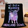 Dreamy animal patterns digitalprinted polyester Bedroom velvet flannel soft sofa cover blanket Fleece cover blankets for beds