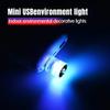LMHKH1 2026 Car Sticker USB LED Car Light Auto Interior Atmosphere Light For M Performance BMW M M3 M5 M6 X1 X2 X3 X5 X6 X4 E30 E39 E46