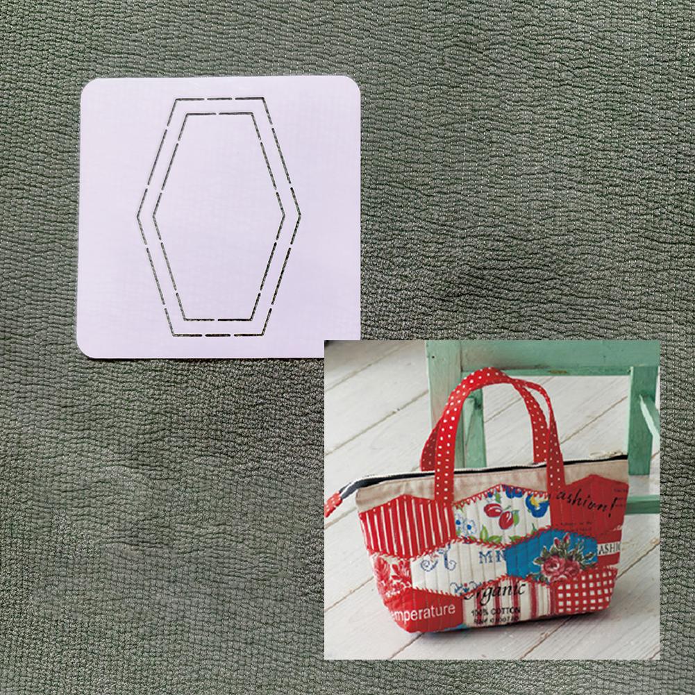 Quilt Templates Stencils Embroidery Patchworks Sewing Craft Templates For DIY Crafting Art