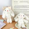 Cartoon Sagging Rabbit Doll Bag Pendant Plush Bonnie Rabbit Doll Gift Long Ear Rabbit Doll Set Up Stall Goods