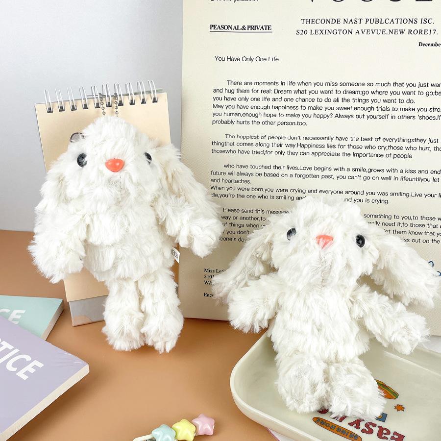 Cartoon Sagging Rabbit Doll Bag Pendant Plush Bonnie Rabbit Doll Gift Long Ear Rabbit Doll Set Up Stall Goods