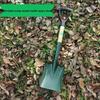 Wooden Handle Stainless Steel Gardening Shovel - Small, Pointed Shovel for Snow, Soil, Planting Trees & Flowers
