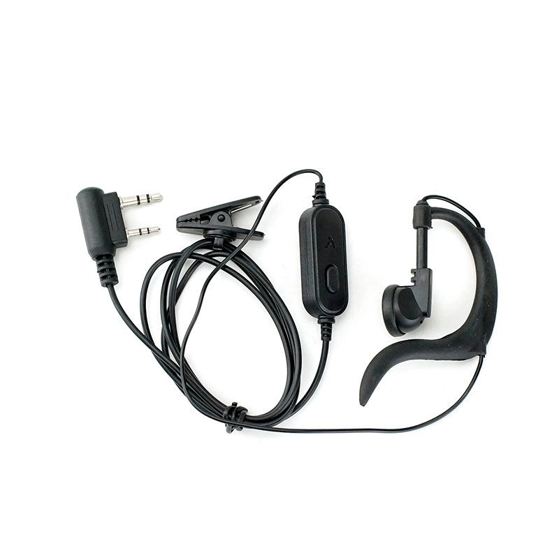 Baofeng K-Head Noise Reduction Wired Earpiece for Non-Waterproof Walkie-Talkies