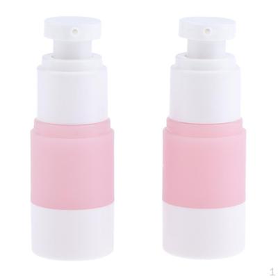 2 ks, Přenosné, Vakuové, Kosmetické Make-up, Sterilní Bezvzduchová Pumpa, Sprejové Lahvičky 15/30/50/100 ml