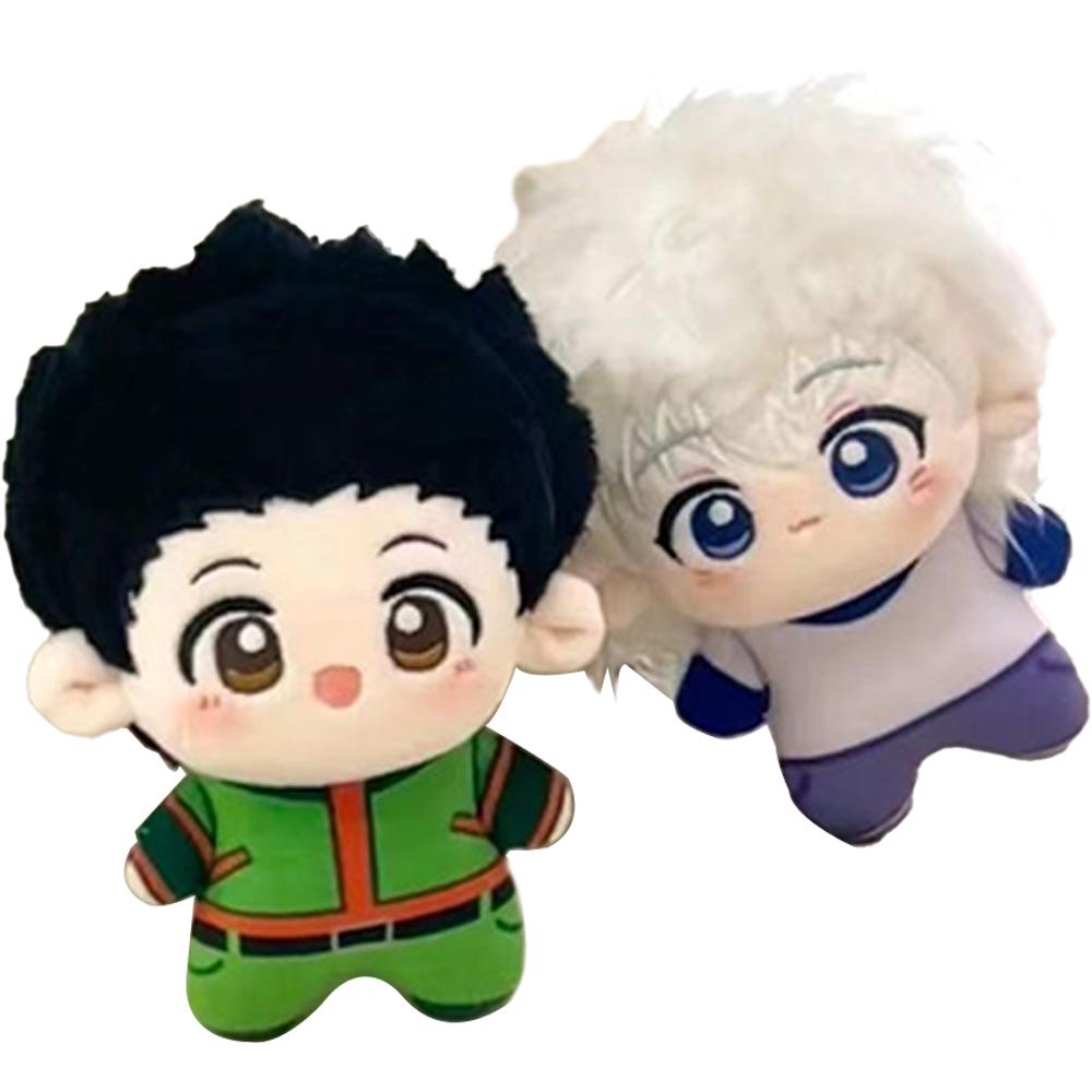 HXH Anime Plush Doll Toy Gon Freecss Killua Zoldyck plush Cosplay Stuffed Doll Starfish Body cotton Pendant Keychain Pillow Gift