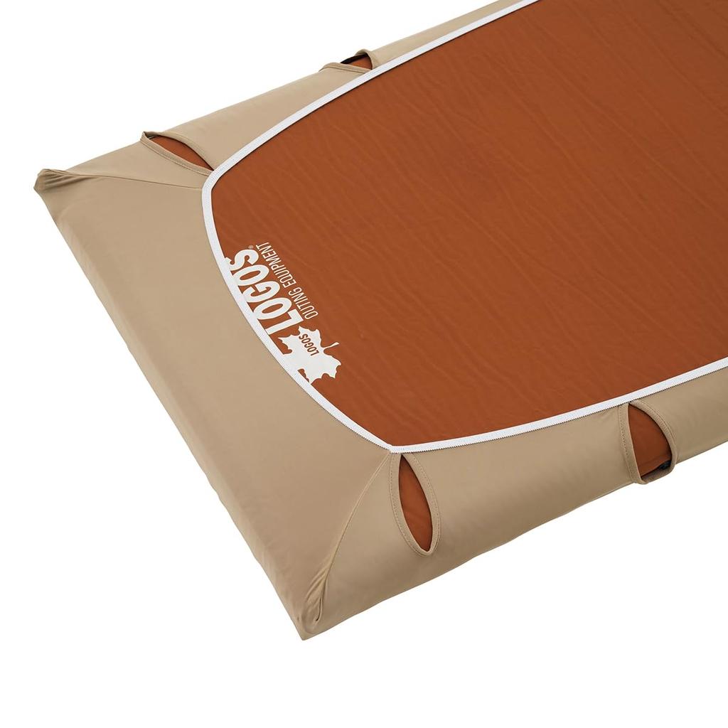 LOGOS Cool Absorption Mat 72601130 Outdoor Cool Touch Feeling Fully Washable Feeling/Sweat Self-Inflating Cover/SOLO