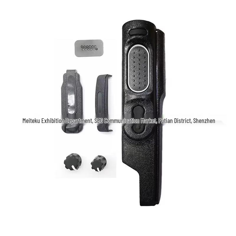 XiR P8608i GP328D+ XPR7350e Walkie-Talkie Front Casing with Speaker Ribbon Cable and Knob Cap
