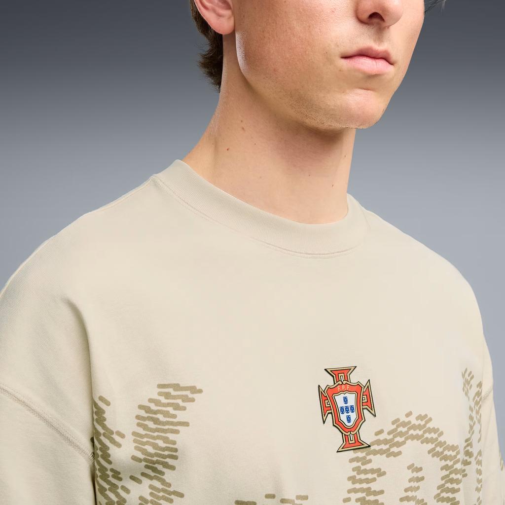 Puma X Portogallo Collaborazione Salehe Bembury King Girocollo Vestibilità Larga Manica Corta T-Shirt Unisex Top 635102-87