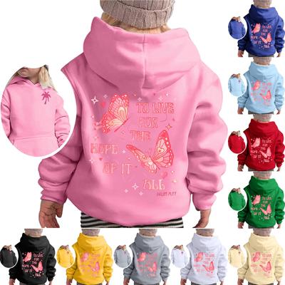Boys Girls Child Fashion Daily Versatile Casual Crewneck Sweatshirts Daily Long Sleeve Patchwork Top Sweatshirts