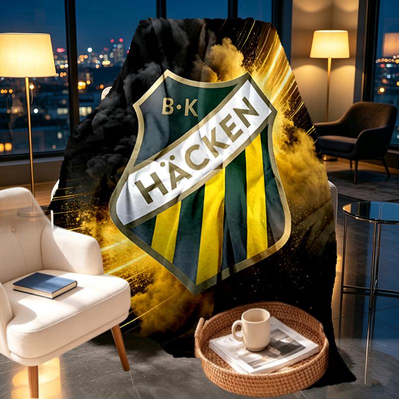 BK Hacken Print Blanket - Soft & Comfortable, for Bedroom, Travel, Sofa, Home Decoration - Birthday Christmas Gift for Friend