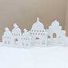 Mosque Shaped Resins Molds, Mosque Shaped Silicones Molds for Making Tealight Holder Decorations Desk Decorations