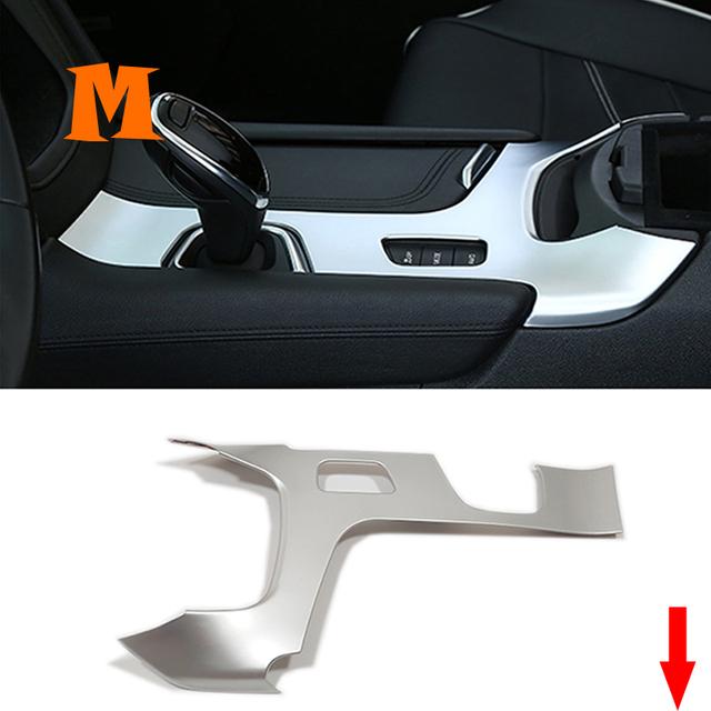 Für Cadillac XT5 2016 17 18 19 Autotür-Fenster-Glas-Lift-Control-Switch-Panel-Abdeckung Trim-Aufkleber Zubehör ABS Chrom