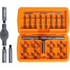 42 in 1 Magnetic Screwdriver Set, DIY Ratchet Screwdriver Set, Multi Bit Magnetic Drive Set with Detachable Ratchet Handle, Port