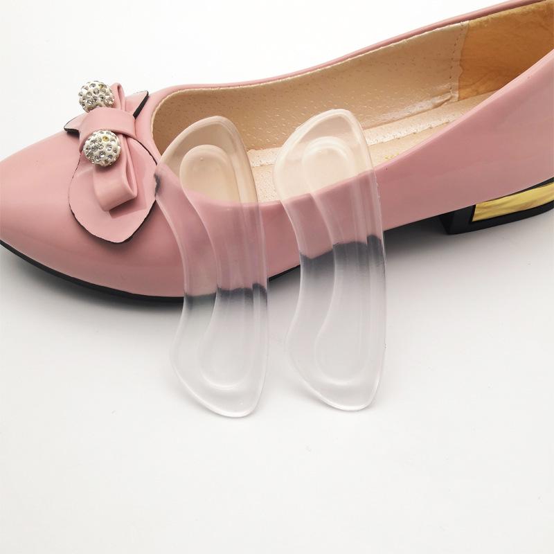 Silicone Gel Heel Cushion: Thickened, Invisible, Double Layer, Anti-Abrasion, Anti-Pain, Massage Insert for High Heels.