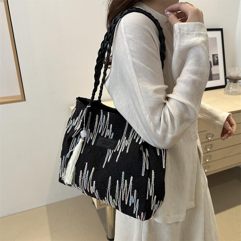 Personalisierte Tasche für Damen mit großem Fassungsvermögen, neu, Sommer, lässig und schön, ein Schultergurt, für Studenten, zum Pendeln, Spielzeugtasche