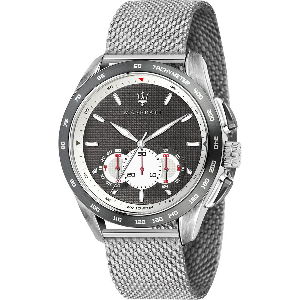 Maserati Traguardo Серый Металл Мужские Кварцевые Часы Хронограф R8873612008 серый