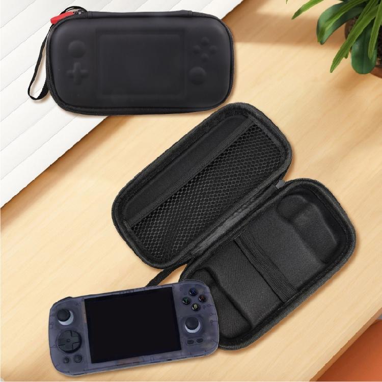Bag with Pocket Handheld Game Console Carry Case Scratchproof Case Shockproof Storage Box for RG406H RG 406H Black