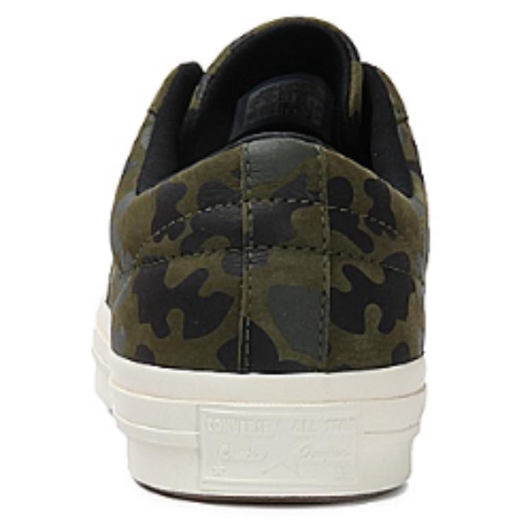 Converse One Star Series Comfortable Casual Low Top Canvas Shoes Unisex Sneakers Army-Green 159703C