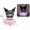 Neues Kawaii Sanrios Nachtlicht Emaille Wolke Cartoon Kuromi Cinnamoroll Pochacco Kleine Tischleuchte Beleuchtende Dekoration