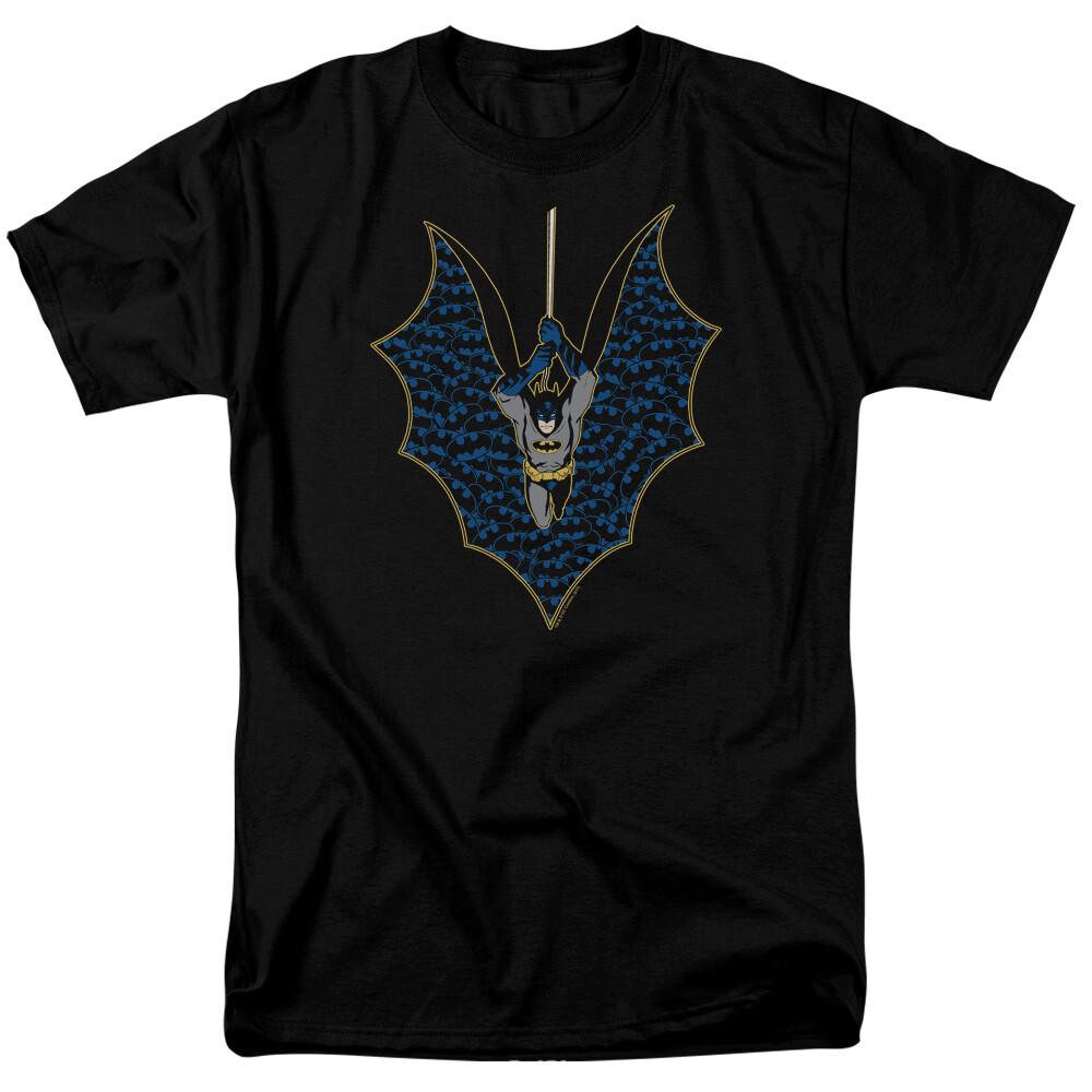 Batman Bat Fill T Shirt Licensed Comic Book Tee Black XXXXL