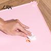 Waterproof Dog Feeding Pad Food Grade Silicone Pet Mat, Anti-Slip Cat Bowl Floor Protector for Pets Insulation Puppy Kitten Raised Edge