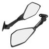 Pair Motorcycle Rearview Mirrors with Mounting Accessory Fit for Honda CBR900 CBR919 CBR929 CBR954