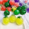 1pc Strawberry Squeeze Toys Squishy Texture Fidget Toys New Dough Ball  Sensory Play