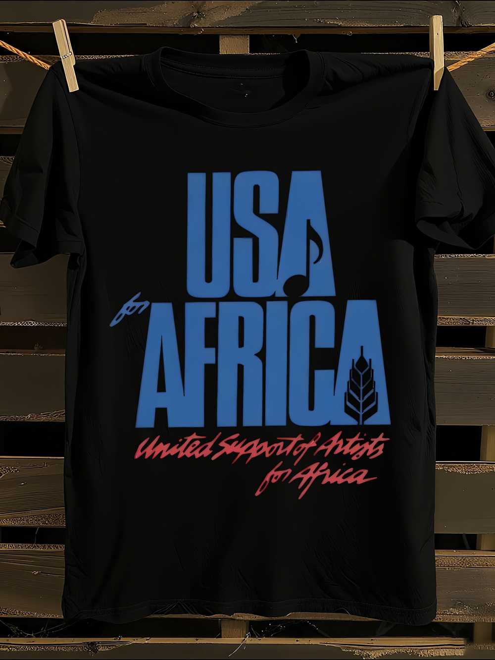 s We Are The World USA for Africa T-Shirt S