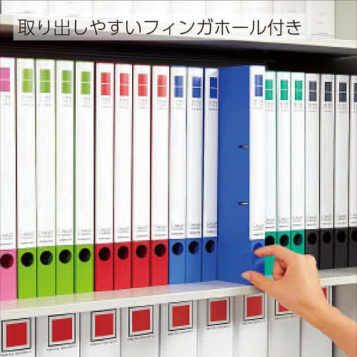 KOKUYO File Ring File Slim Style A4 330 Sheets Gray F-URF440DM