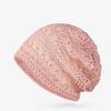 Spring and Summer Lace Mesh Baotou Hat Women's Hollow Breathable Thin Single-layer Stacking Hat
