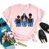 Fashion Friends Women Tshirt Cartoon Graphic Printed Ladies T Shirt Hip Hop Women Shirts Summer Top Streetwear Female Clothes