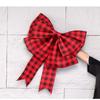 Rote Weihnachtsbaumdekoration Große Schleife EVA Schaufensterdekoration Hochzeitsbogen Dekoration Geburtstagsparty Requisite Festliche Anlässe DIY Material
