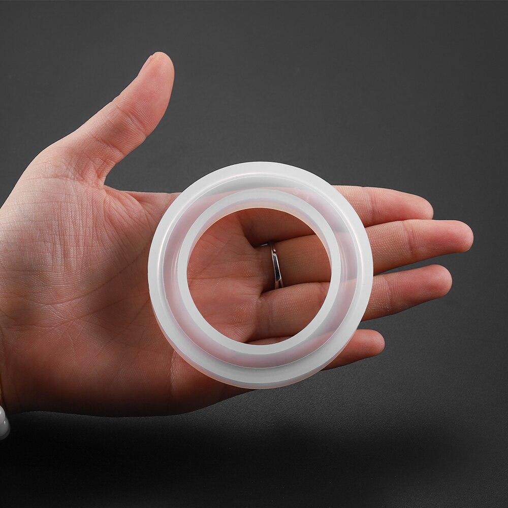 1 st Armband Harts Epoxiformar Blandad storlek Gjutformar Silikon UV Hartsformar Verktyg för gör-det-själv smycken Tillbehör