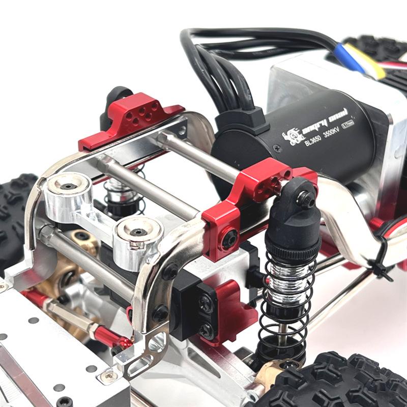 Front Rear Suspension Shock Absorber Brackets for Hyper GO MJX 1/12 H12Y H12Y+ Metal Upgrade Parts RC Crawler Car Truck Buggy