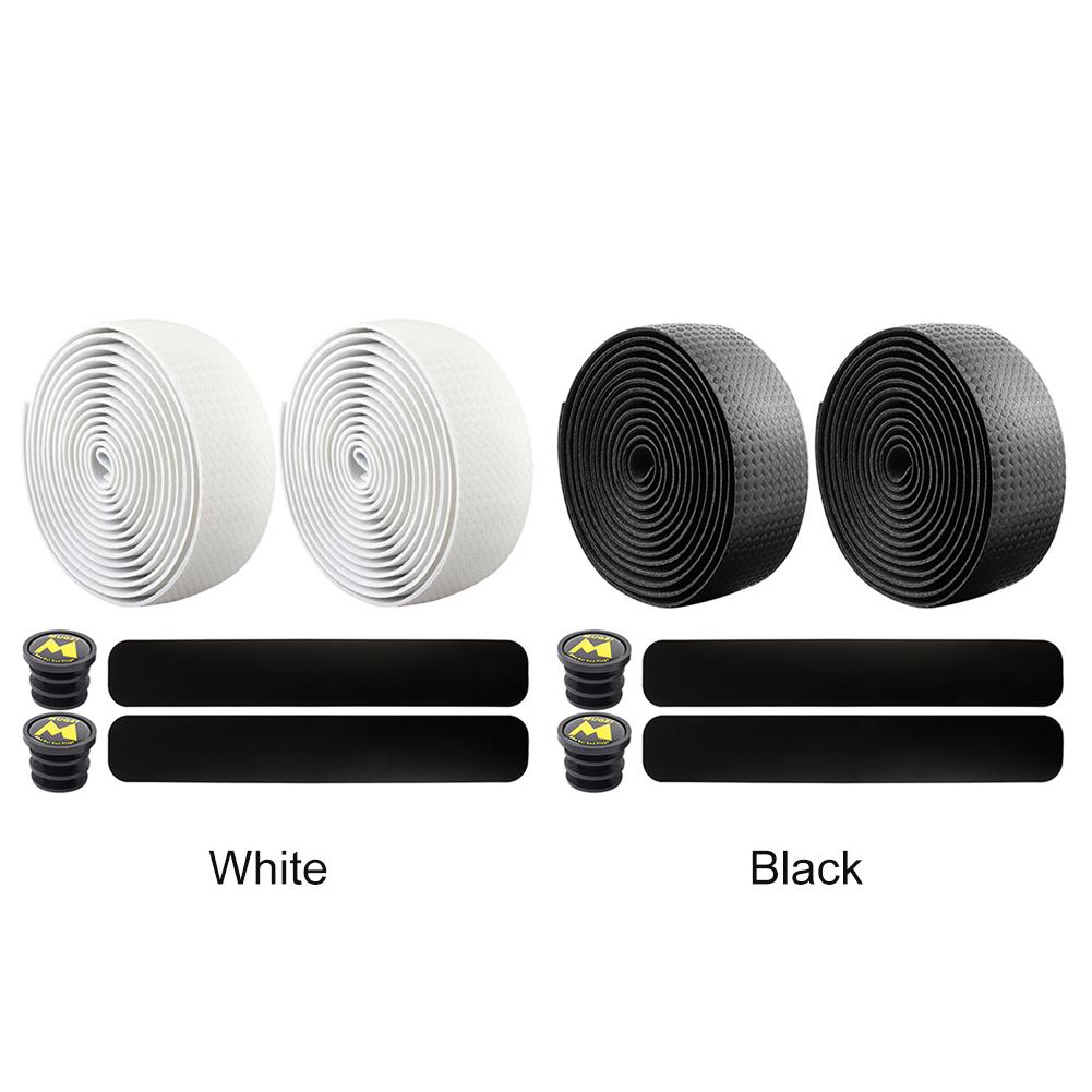 MUQZI Road Bicycle Handlebar Bar Tape Anti-Slip Damping Road Bike Handle Belt Wraps Sweat Absorption Cycling Accessories