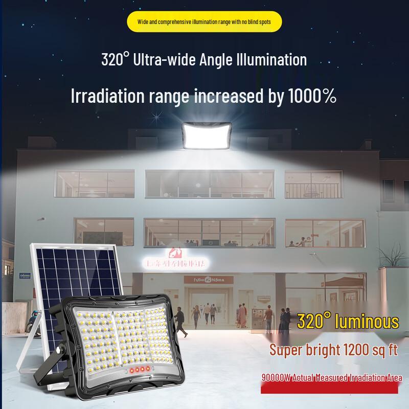 High-Power Solar Outdoor Garden Light