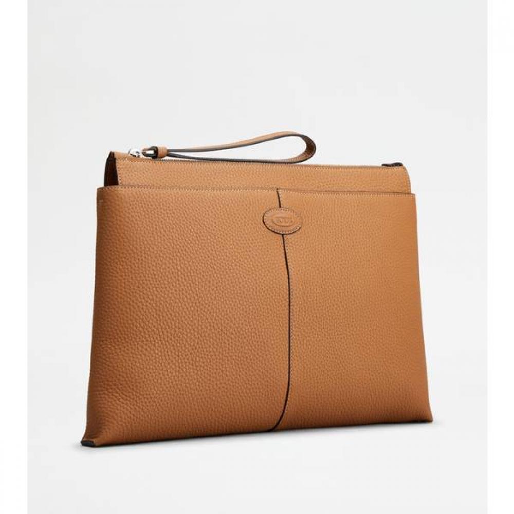 Tod S Document Holder Pouch Medium xbmdbSn0300wSSS410