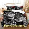 Municipal Waste Bedding Set Single Twin Printed Bed Set With Pillowcase Bed Duvet Cover Soft Single Double Queen Super King Size