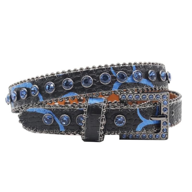 Beaded Waist Chain Casual Belt Jeweled Buckle Waist Ceinture Belt Heavy Duty Belt for Beach Jewelry Accessories