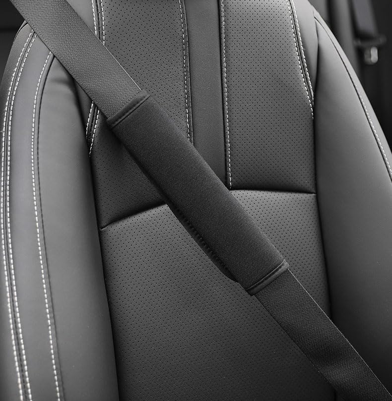 Seat Belt Cover, Ice Silk Seat Belt Cover, Seat Belt Cushion, Car Supplies, Protects