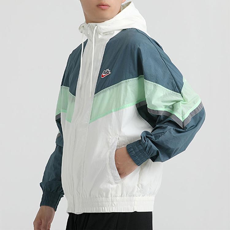 Nike Sportswear Windrunner+ Hooded Reflective Jacket Men Jackets Sail-White CZ0782-133