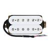 FLEOR Electric Guitar Humbucker Pickup Double Coil Guitar Bridge Pickup & Neck Pickup Set - White